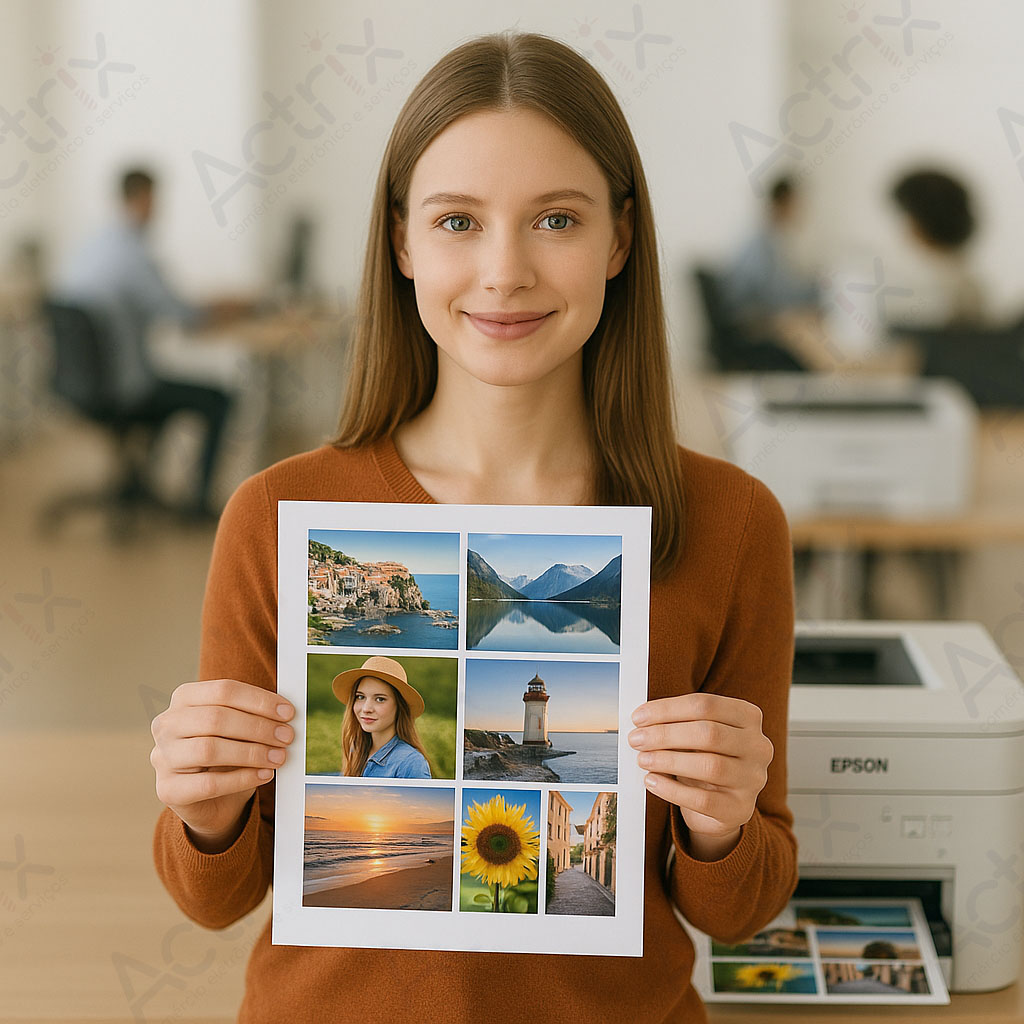Impress&atilde;o fotogr&aacute;fica Actrix